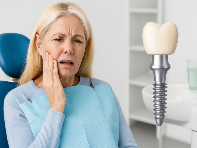 Durerea după implant dentar – cât durează și ce poți face
